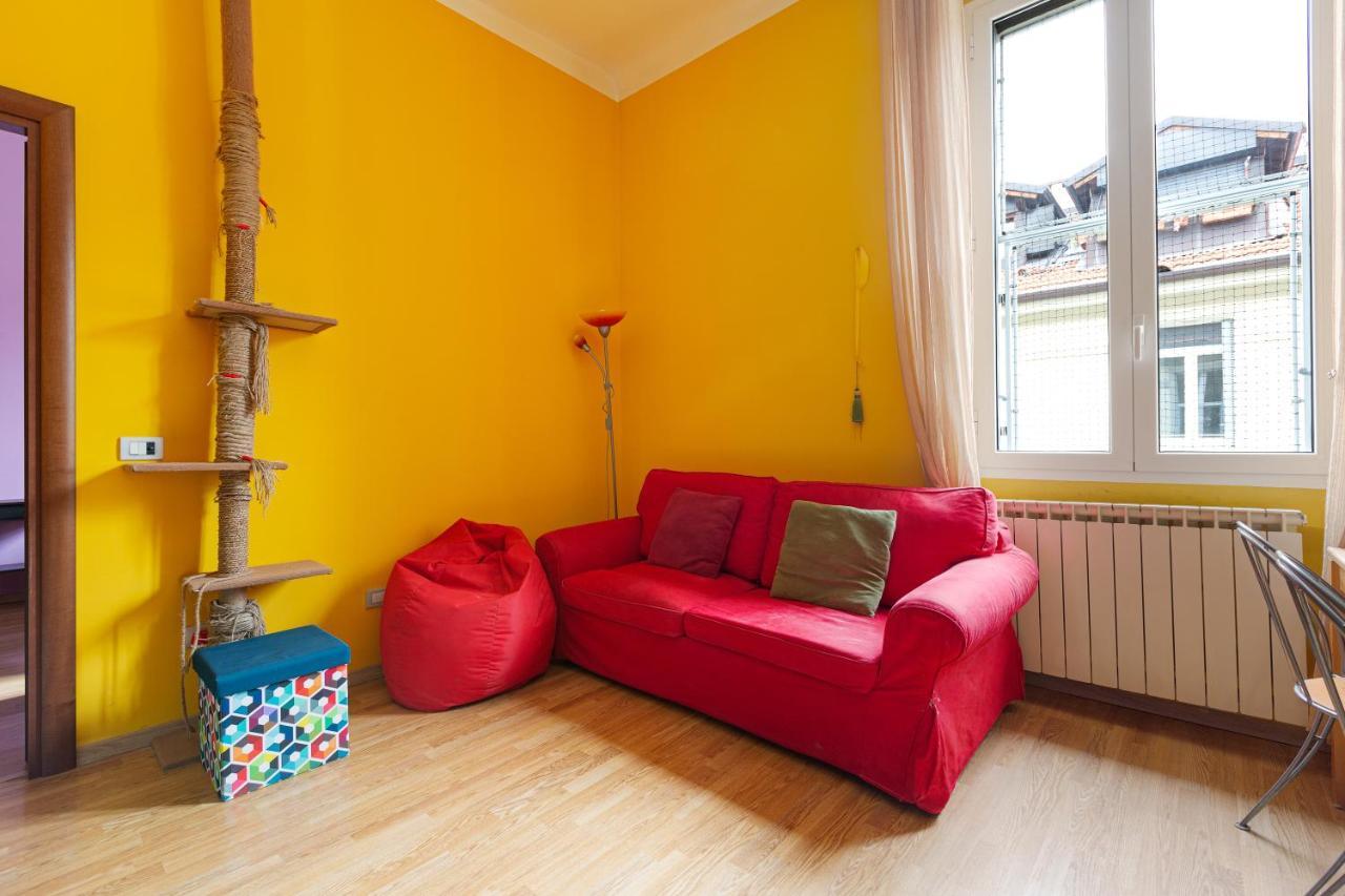Milano Viale Umbria Colorful Apartment Buitenkant foto